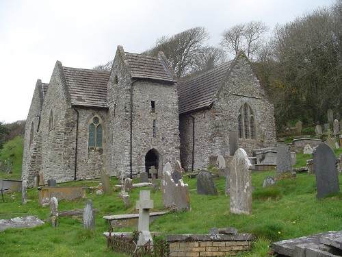 Oorlogsgraf van het Gemenebest St. Ishmael Churchyard