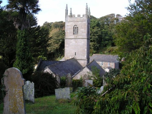 Oorlogsgraf van het Gemenebest St. Anthony-in-Meneage Churchyard