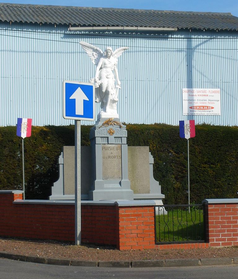 Oorlogsmonument Puisieux