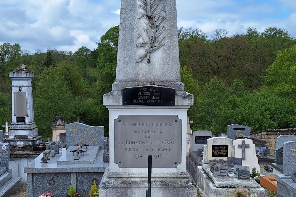 Oorlogsmonument Hiesse #1