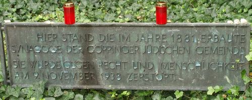 Monument Synagoge Göppingen #1