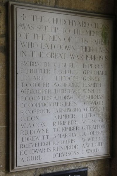 Oorlogsmonument Holy Trinity Church