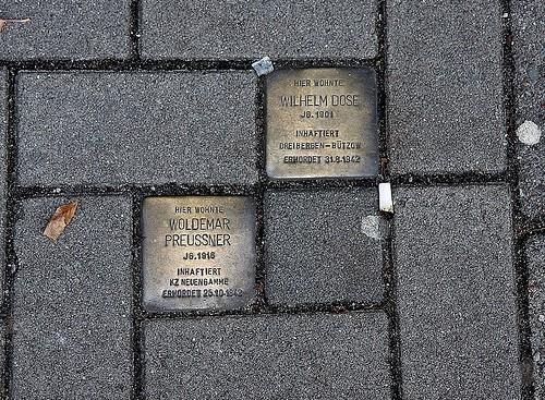 Stumbling Stones Lübecker Straße 72