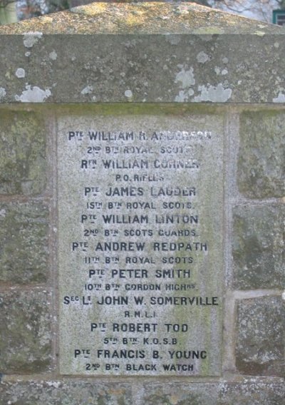 War Memorial Heriot #2