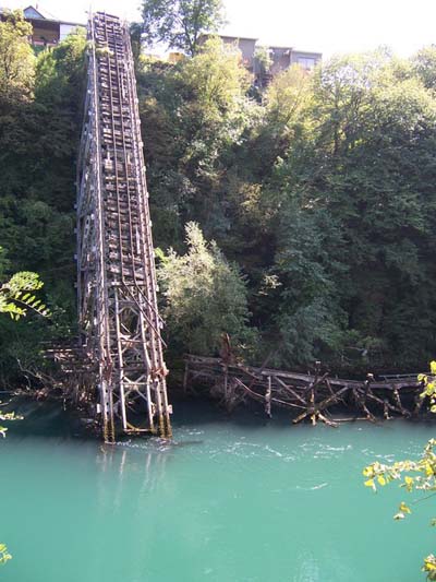 Blown Up Bridge & Partisan Train Jablanica #3