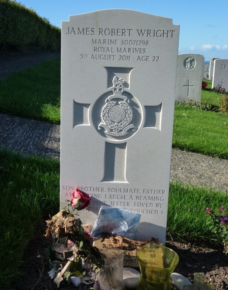 Brits Oorlogsgraf Portland Royal Naval Cemetery #1