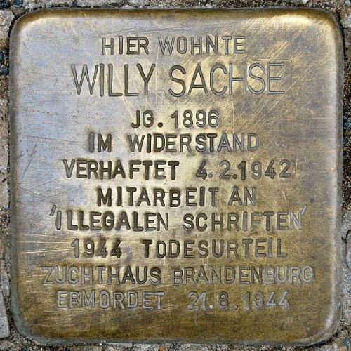 Stolperstein Corker Strae 29 #1