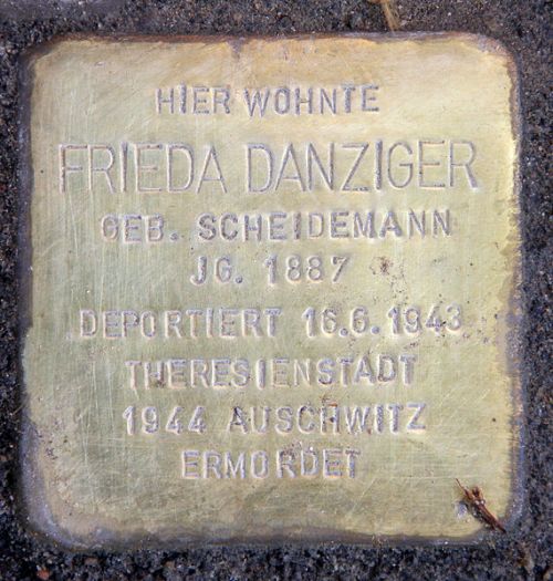 Stolpersteine Westerlandstraße 16 #2