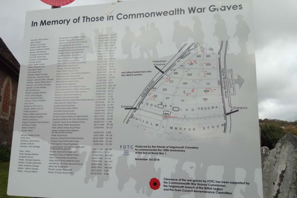 Commonwealth War Graves Teignmouth Cemetery #2