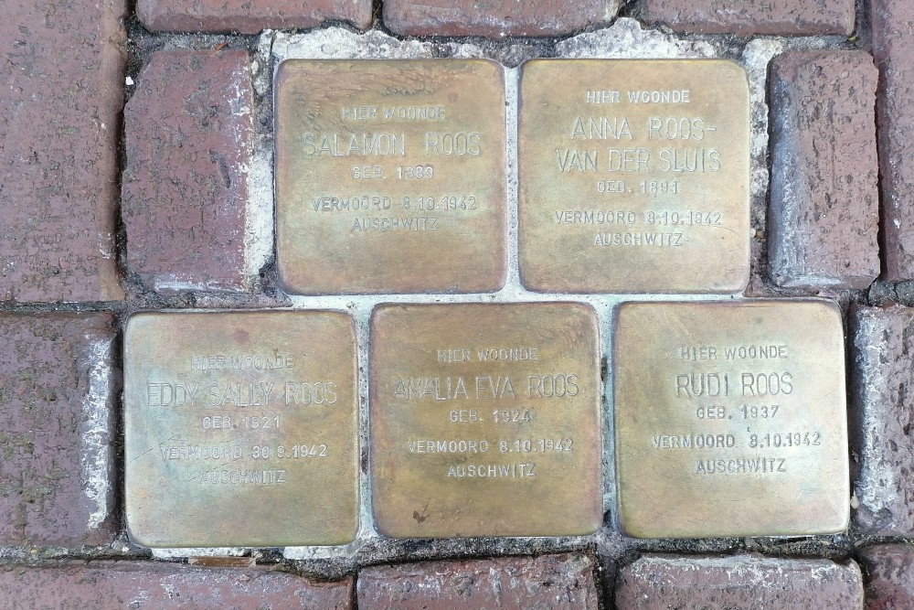 Stolpersteine Woldstraat 10 #1