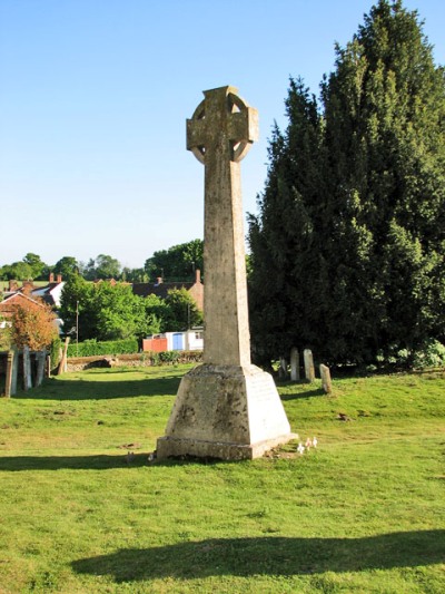 Oorlogsmonument Swanton Morley #1