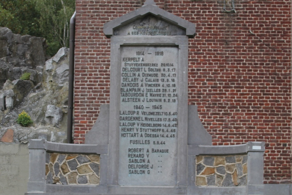 Oorlogsmonument Vieusart #2