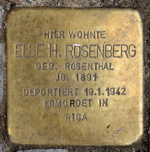 Stolpersteine Pestalozzistrae 57