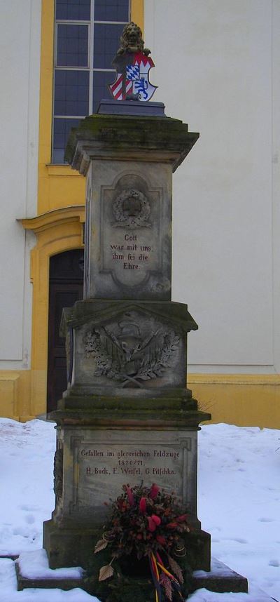 Franco-Prussian War Memorial Rentweinsdorf #1