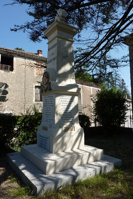 Oorlogsmonument Montdardier