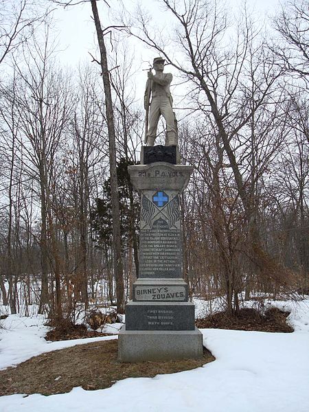 Monument 23rd Pennsylvania Volunteer Infantry Regiment 