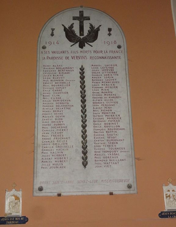 World War I Memorial Chapelle Sainte-Anne