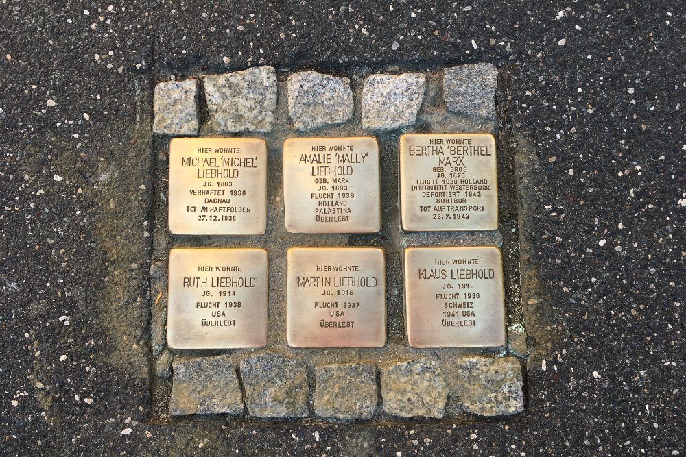 Stolpersteine Bergstrae 86 #1