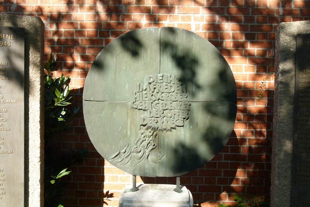 War Memorials WW1 And WW2 Aulendorf