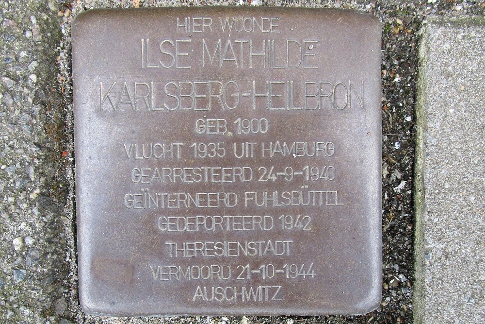 Stolperstein Merwedeplein 23 #1