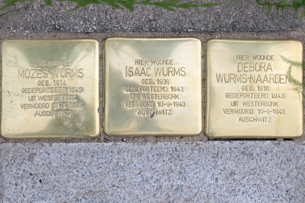 Stolpersteine Adrianalaan 165 #2