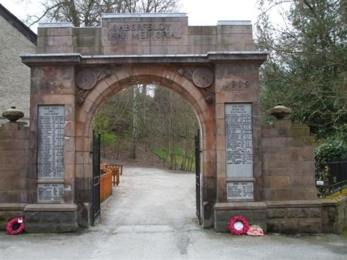 Oorlogsmonument Aberfeldy #1