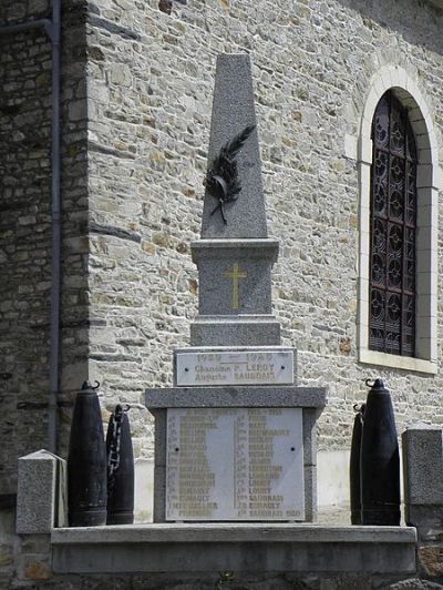 War Memorial Montreuil-sous-Prouse #1