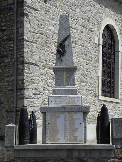 Oorlogsmonument Montreuil-sous-Pérouse #1