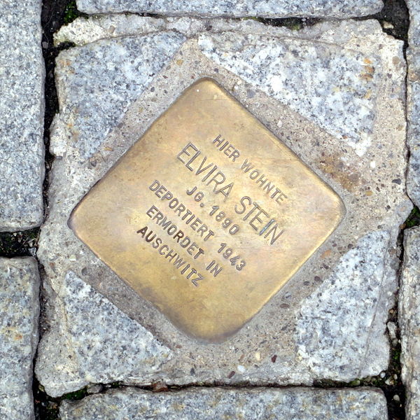 Stolperstein Rathausstrae 2 #1