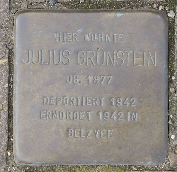 Stolperstein Bergallee 4