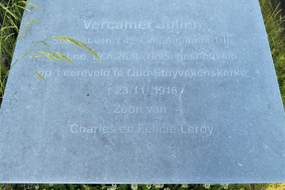 Belgische Oorlogsgraven Wulveringem #3