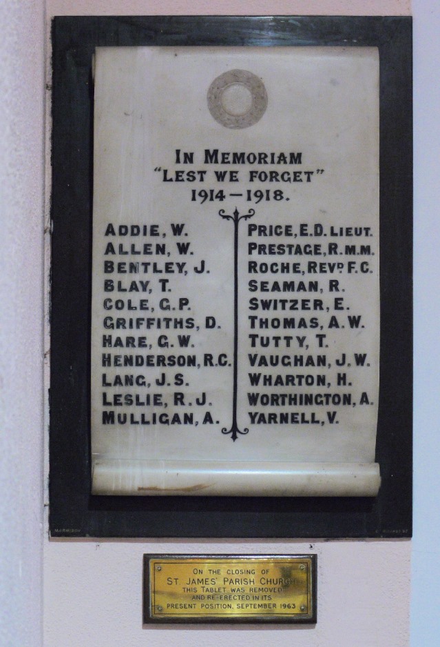 Oorlogsmonument St. Catherine's and St. James’s Church #3