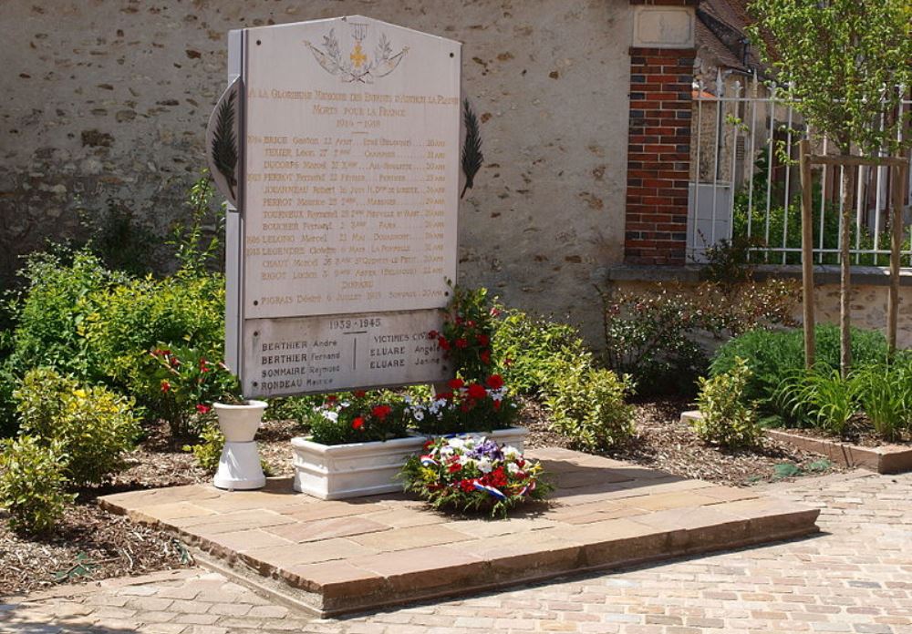 Oorlogsmonument Authon-la-Plaine