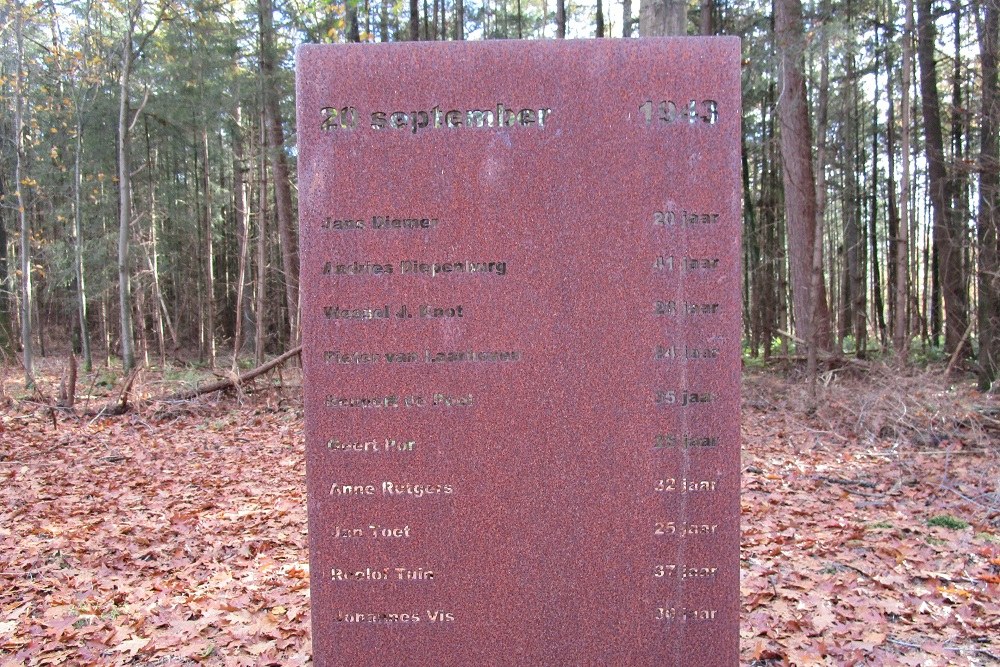 Monument Crematorium Kamp Westerbork #2