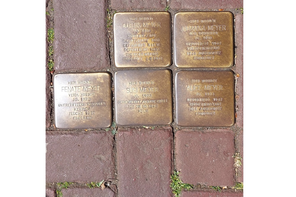 Stolpersteine Groe Strae 14 #3