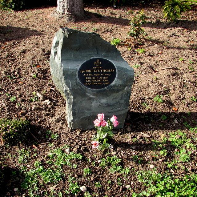 Oorlogsmonument Welshpool #2