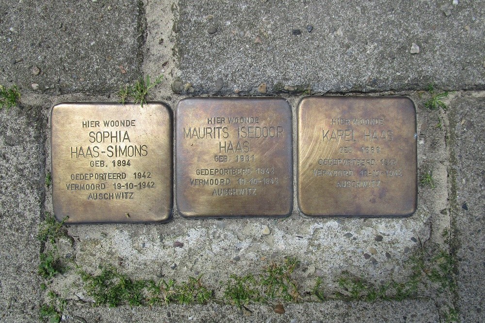 Stolpersteine Rozenstraat 95