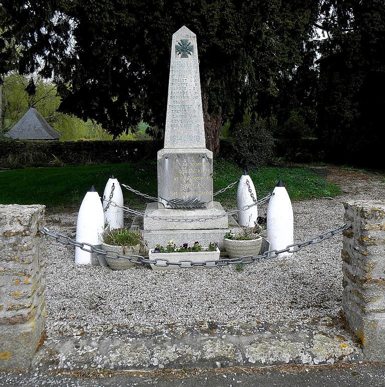 Oorlogsmonument Boulay-les-Ifs