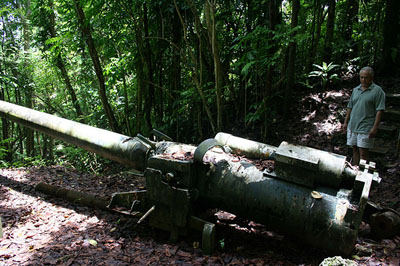 Japanese Coastal Battery Piti #1