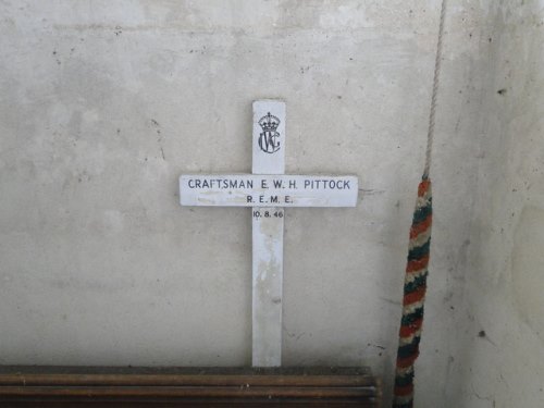 Battlefield Cross E.W.H. Pittock