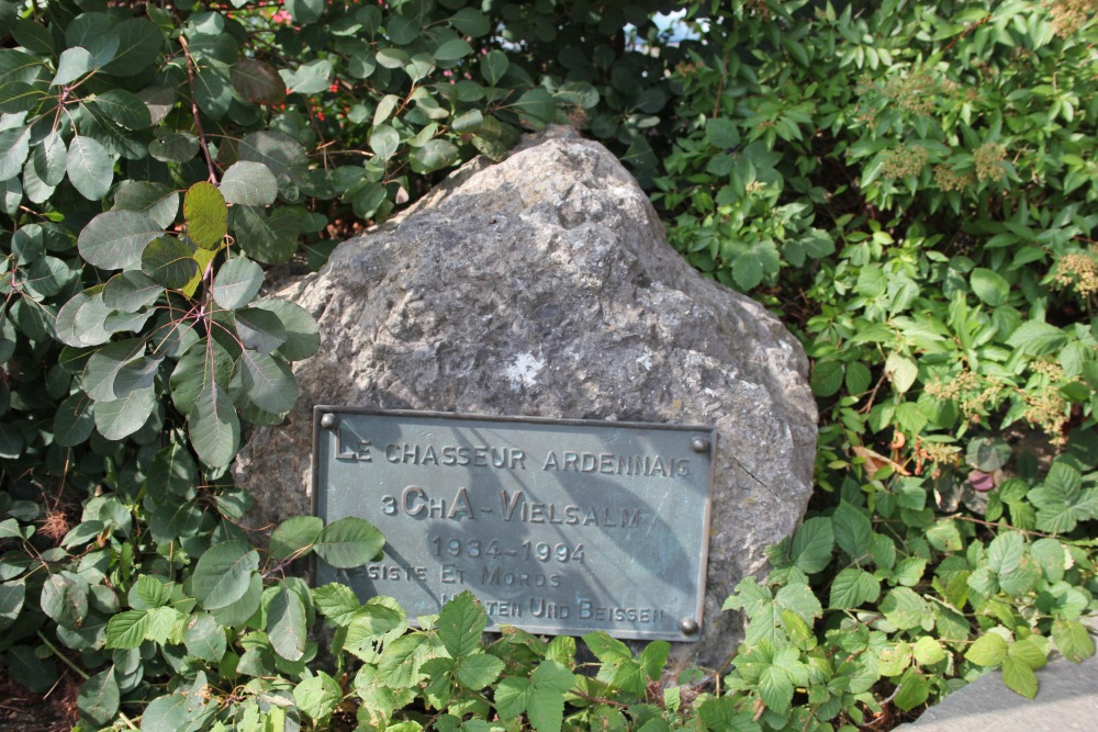 Memorial stone 3rd Chasseurs Ardennais Vielsalm #1