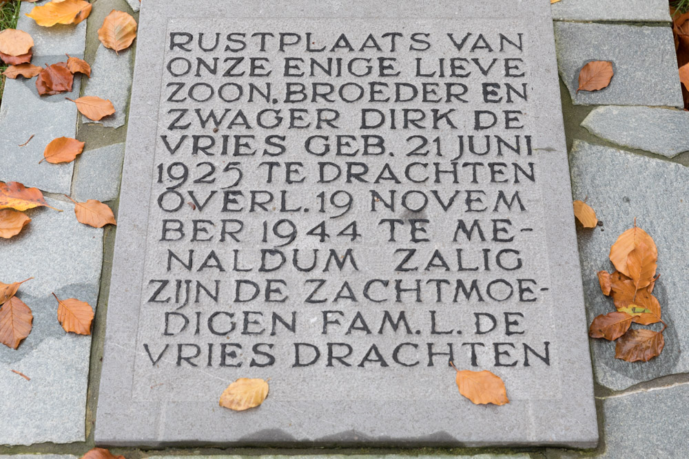 Nederlandse Oorlogsgraven Gem. Zuiderbegraafplaats Drachten #5