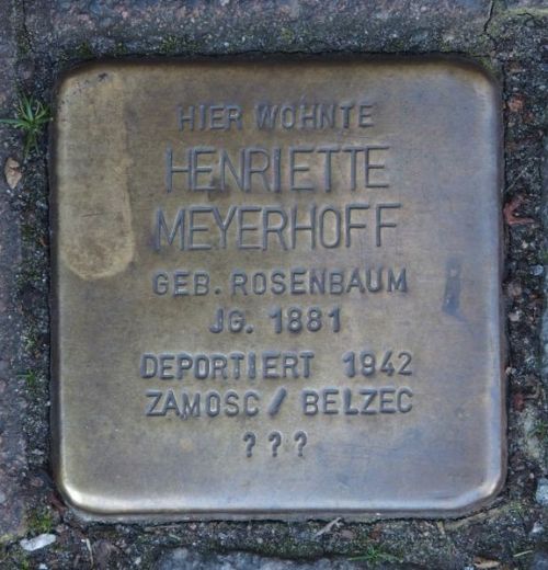 Stumbling Stone Kohlbrink 7