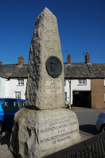 Memorial Lieut-Colonel Algernon Carteret Thynne