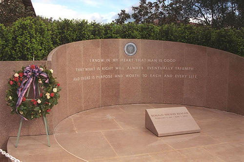 Grave President Ronald Reagan