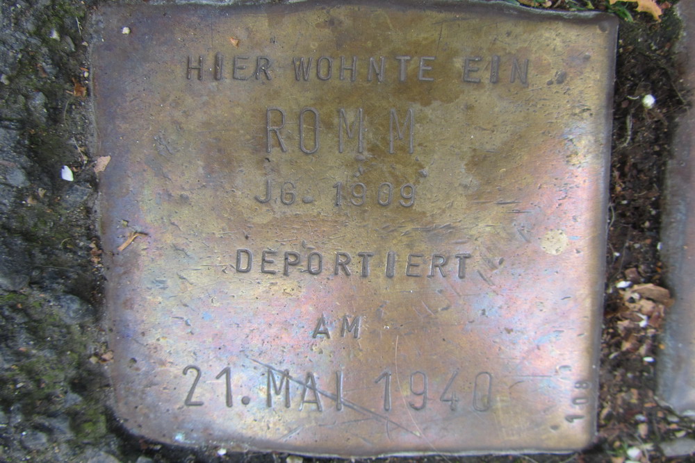 Stolpersteine Simrockstrae 32 #3