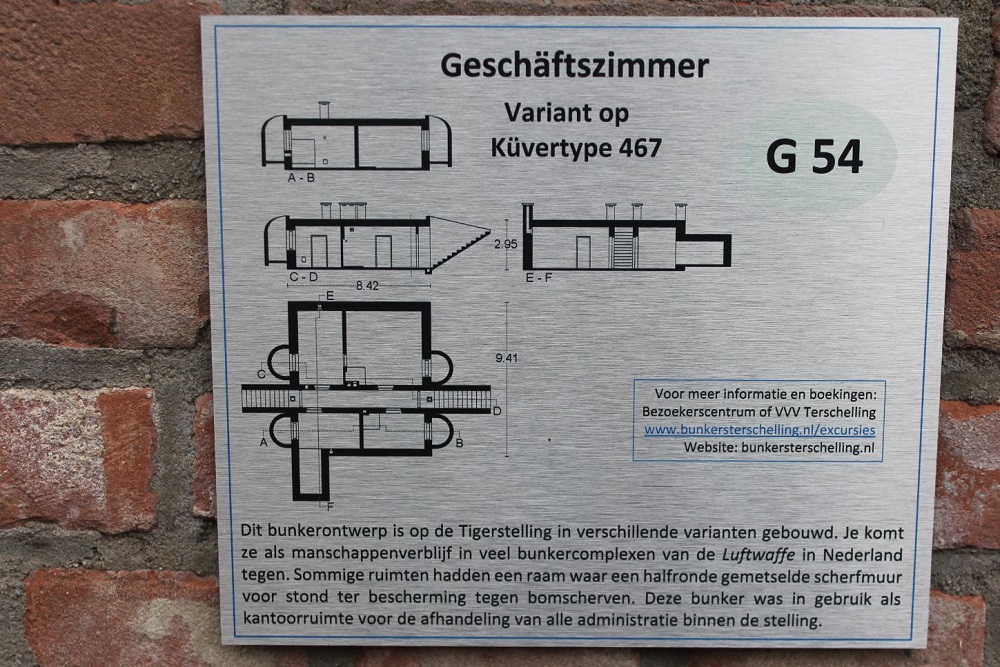 Duitse Radarstelling Tiger - Küvertype 467 Variant Geschäftszimmer