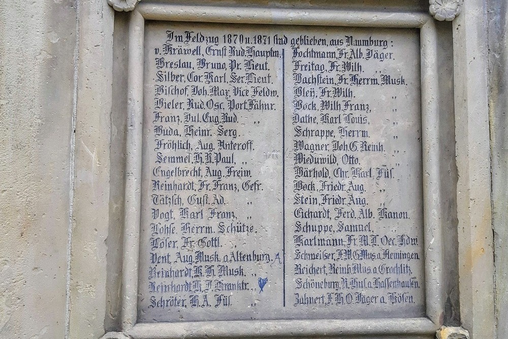 Franco-Prussian War Memorial Naumburg