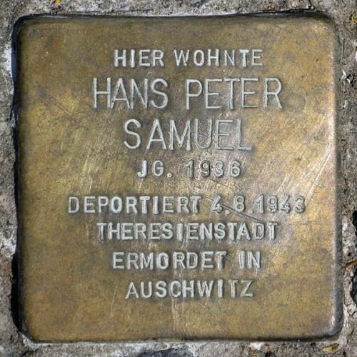 Stumbling Stones Groninger Straße 36 #3