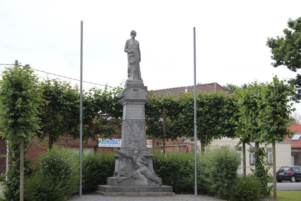 Oorlogsmonument Péronnes-lez-Antoing #1